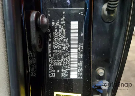 2012 Toyota Highlander Limited z USA, uszkodzony, nr VIN 5TDYK3EH0CS052078